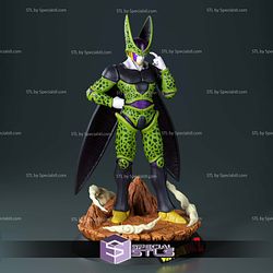 Perfect Cell Think New Verison 3D Model Sculpture