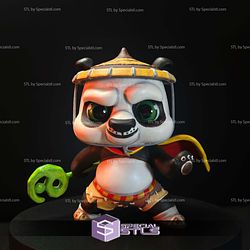 Po Chibi Kungfu Panda 3D Printer Files