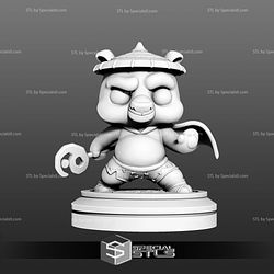 Po Chibi Kungfu Panda 3D Printer Files