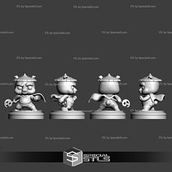 Po Chibi Kungfu Panda 3D Printer Files