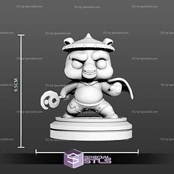 Po Chibi Kungfu Panda 3D Printer Files