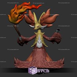 Pokemon Collection - Fennekin Evolution 3D Printer Files