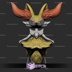 Pokemon Collection - Fennekin Evolution 3D Printer Files