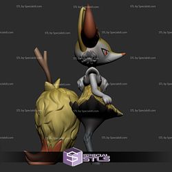 Pokemon Collection - Fennekin Evolution 3D Printer Files