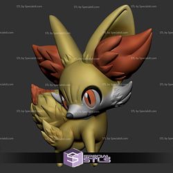 Pokemon Collection - Fennekin Evolution 3D Printer Files