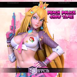 Princess Peach Police 3D Printer Files