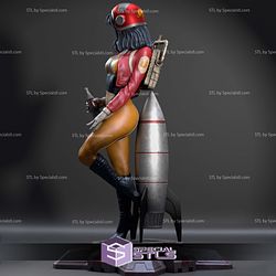 Retro Pinup Astronaut 3D Printer Files