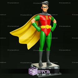 Robin Animated 3D Model Sculpture