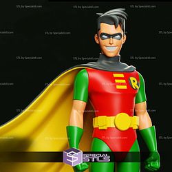 Robin Animated 3D Model Sculpture