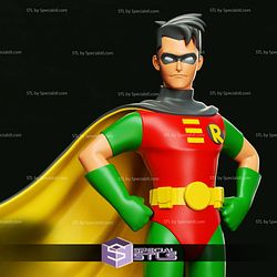 Robin Animated 3D Model Sculpture