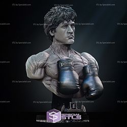 Rocky Balboa Portrait Bust 3D Printer Files