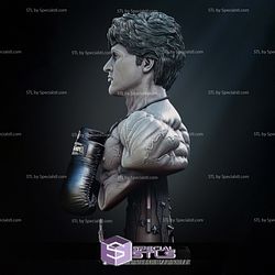 Rocky Balboa Portrait Bust 3D Printer Files