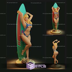 Samus Aran Surf Girl 3D Printer Files