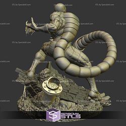 Scorpion Battle 3D Model Sculpture