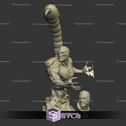 Scorpion Battle 3D Model Sculpture