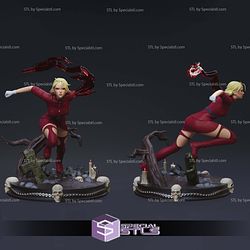 Seras Victoria Hellsing Running V2 3D Printer Files