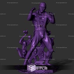 Shang Tsung Mortal Kombat 3D Model Sculpture