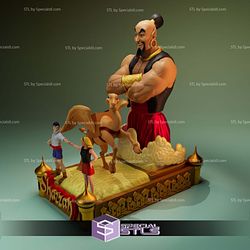 Shazzan 1967 Diorama 3D Model Sculpture