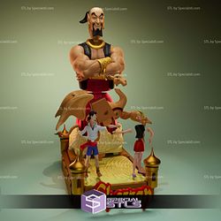 Shazzan 1967 Diorama 3D Model Sculpture