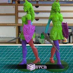 Shera Master of Universe Walking 3D Printer Files