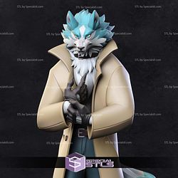 Shirou Ogami from Brand New Animal 3D Printer Files