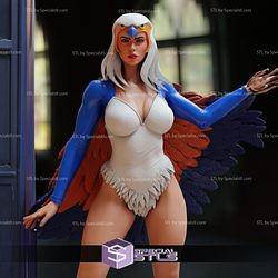 Sorceress of Castle Grayskull Teela Na 3D Model Sculpture