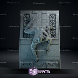 Spiderman Crawling 3D Model Sculpture