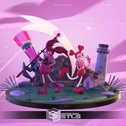 Spinel from Steven Universe Diorama 3D Printer Files