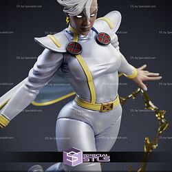 Storm Thunder 3D Model Sculpture