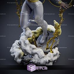 Storm Thunder 3D Model Sculpture