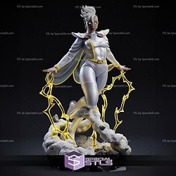 Storm Thunder 3D Model Sculpture