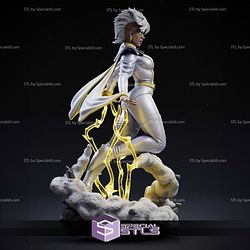 Storm Thunder 3D Model Sculpture