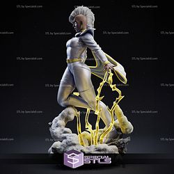 Storm Thunder 3D Model Sculpture