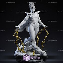 Storm Thunder 3D Model Sculpture