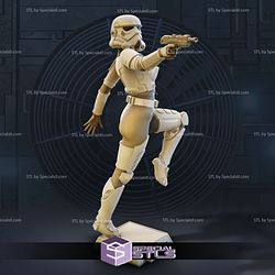 Stormtrooper Girl Standing 3D Printer Files