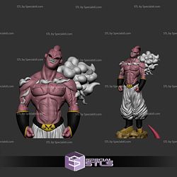 Super Buu Cloud 3D Model Sculpture