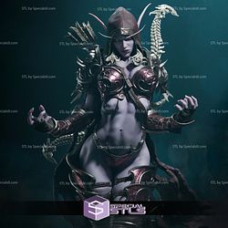 Sylvanas Windrunner Dark Warcraft 3D Printer Files