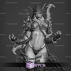 Sylvanas Windrunner Dark Warcraft 3D Printer Files