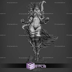 Sylvanas Windrunner Dark Warcraft 3D Printer Files