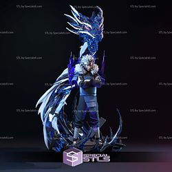 Tobirama Water Dragon 3D Model Sculpture