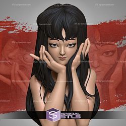 Tomie Junji Ito 3D Model Sculpture