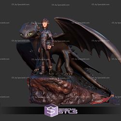 Toothless and Hiccup Horrendous 3D Printer Files