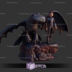 Toothless and Hiccup Horrendous 3D Printer Files