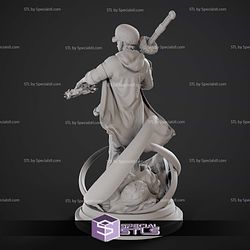 Trafalgar D Water Law from One Piece V3 3D Model Sculpture