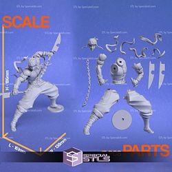 Uzui Tengen Battle 3D Printer Files