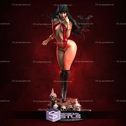 Vampirella Skull 3D Model Sculpture