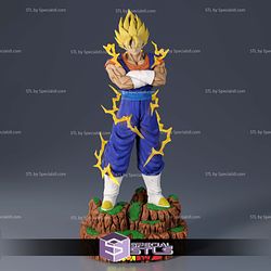 Vegetto Thunder Standing 3D Printer Files