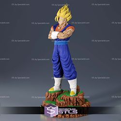 Vegetto Thunder Standing 3D Printer Files