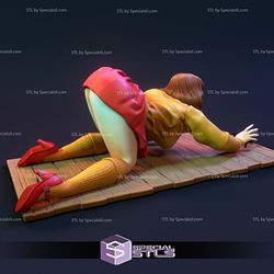 Velma Dinkley Finding Glass 3D Model Sculpture