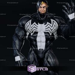 Venom Standing Broken Base 3D Printer Files